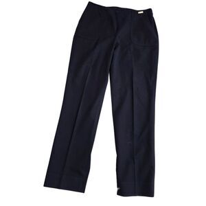 St. John Sport‎ Womens Black Straight Leg Dress Pants Sz 10